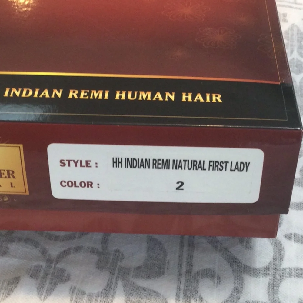 New. Remi natural human hair wig. Style”First Lady”